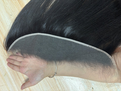 13x4 Ear To Ear Transparent Frontal Lace Only Straight 2x6 4x4 5x5 6x6 HD Lace Closure Human Hair 100% Brazilian Hair Quality