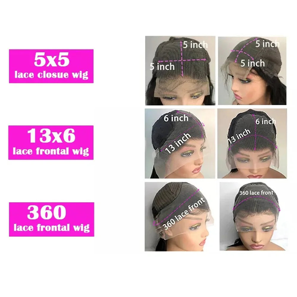 Deep Wave 13x6 Hd Lace Frontal Wig Curly Water Wave Human Hair 5x5 Lace Front Brazilian Wigs For Women Preplucked