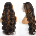 Body Wave P1B/30 Highlight Wig Human Hair For Women 13x6 Lace Front Wig Pre Plucked Pre Cut Lace 5x5 Glueless Wigs Human Hair
