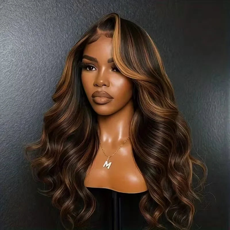 Body Wave P1B/30 Highlight Wig Human Hair For Women 13x6 Lace Front Wig Pre Plucked Pre Cut Lace 5x5 Glueless Wigs Human Hair