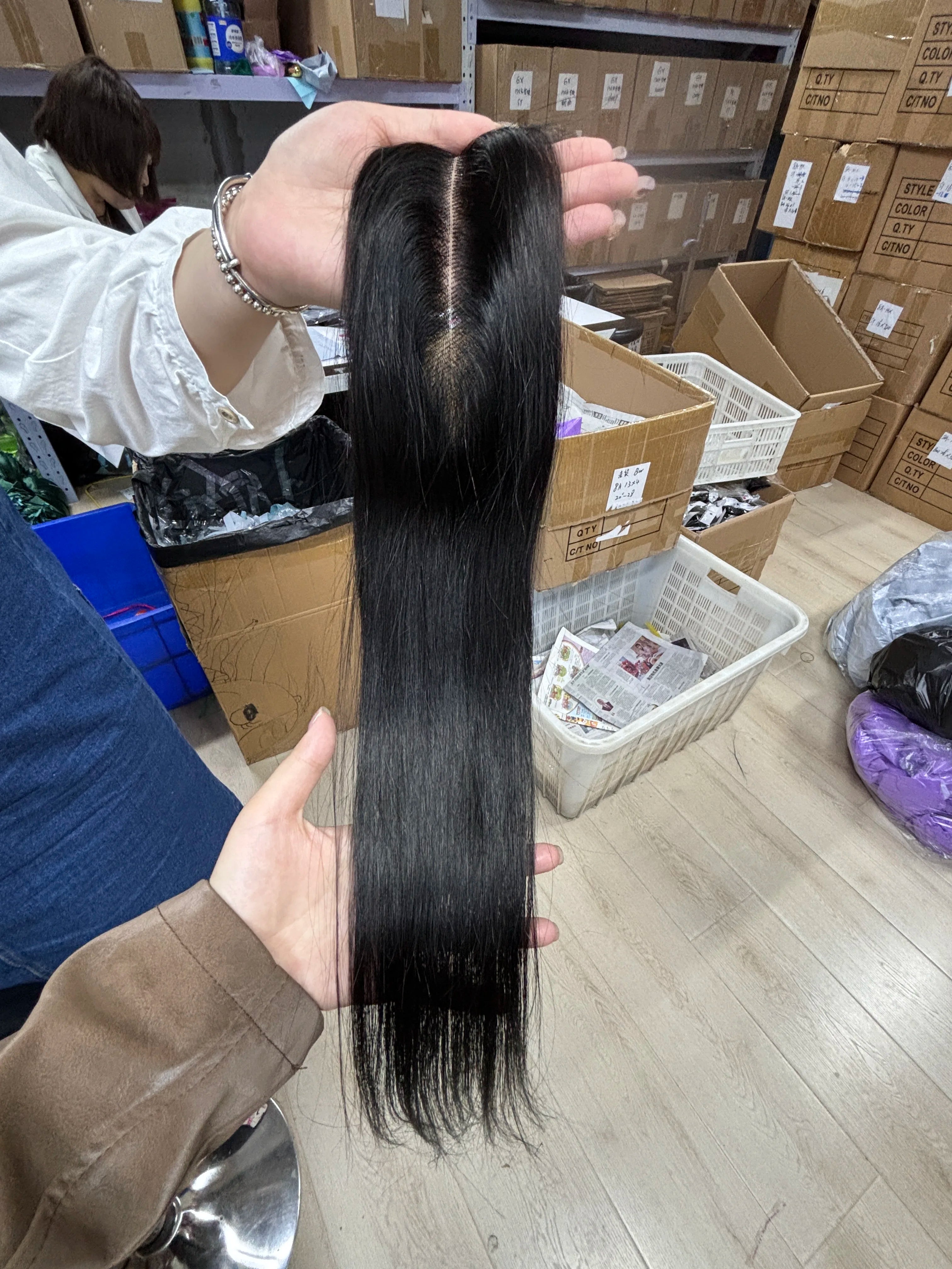 13x4 Ear To Ear Transparent Frontal Lace Only Straight 2x6 4x4 5x5 6x6 HD Lace Closure Human Hair 100% Brazilian Hair Quality